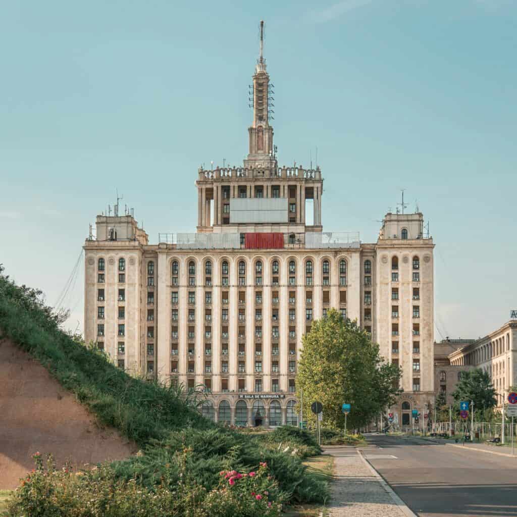 Clădire iconică din București, România